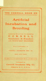 The Cornell book on artificial incubation and brooding_cover