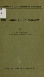 Dry farming in Oregon_cover