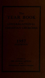 The Year book of the Congregational Christian churches of the United States of American. 1929-60 v. 80/v. 86_cover