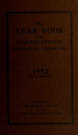 The Year book of the Congregational Christian churches of the United States of American. 1929-60 v. 75/v. 81_cover