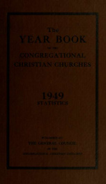 The Year book of the Congregational Christian churches of the United States of American. 1929-60 v. 72/v. 78_cover