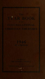 The Year book of the Congregational Christian churches of the United States of American. 1929-60 v. 69/v. 75_cover