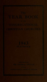 The Year book of the Congregational Christian churches of the United States of American. 1929-60 v. 66/v.72_cover