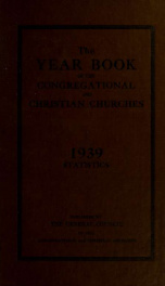 The Year book of the Congregational Christian churches of the United States of American. 1929-60 v. 62/v. 68_cover