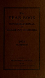 The Year book of the Congregational Christian churches of the United States of American. 1929-60 v. 59/v. 65_cover