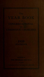 The Year book of the Congregational Christian churches of the United States of American. 1929-60 v. 58/v. 64_cover