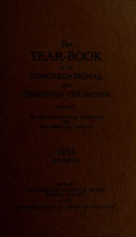 The Year book of the Congregational Christian churches of the United States of American. 1929-60 v. 53/v. 59_cover