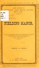 Fielding manor .._cover