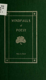 Windfalls of poesy .._cover