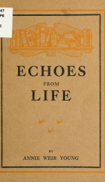 Poems: echoes from life_cover