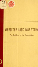 When the land was young .._cover