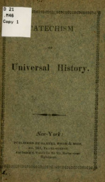 Catechism of universal history_cover