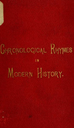 Chronological rhymes in modern history_cover