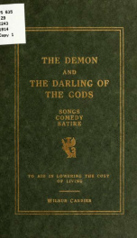 The demon and the darling of the gods; a drama_cover