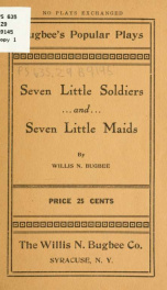 Seven little soldiers and seven little maids .._cover