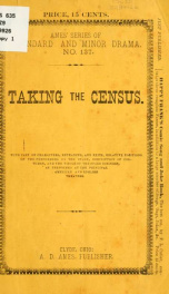 Taking the census .._cover