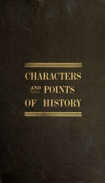Chart of famous characters, and salient points of history_cover