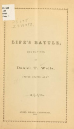 Life's battle .._cover