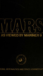 Mars as viewed by Mariner 9 : a pictorial presentation_cover