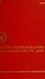 Earth photographs from Gemini III, IV, and V_cover