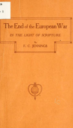 The end of the European war in the light of Scripture_cover