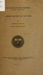 A brief history of the war_cover