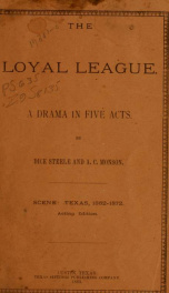 The loyal league .._cover