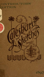 Galesburg sketches, specimen bits;_cover