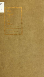 The spirit of the West, a dream of 1915_cover