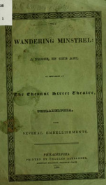 Wandering minstrel .._cover