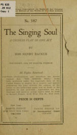 The singing soul .._cover