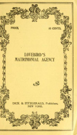 Lovebird's matrimonial agency .._cover