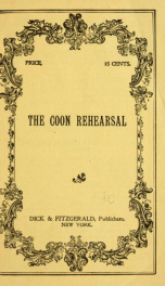 The coon rehearsal .._cover