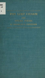 The lost charm, and other poems_cover