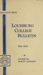 Catalogue [serial] 1941-1942_cover