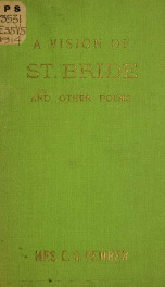 The vision of St. Bride, and other poems_cover