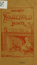 Handy household hints._cover