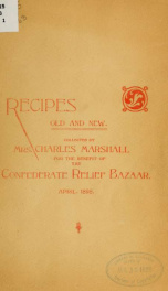 Recipes old and new_cover