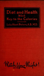 Diet and health : with key to the calories_cover