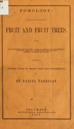 Pomology: a treatise on the culture of fruit and fruit trees_cover