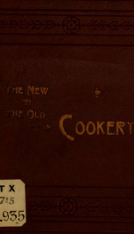 The new and the old in cookery_cover