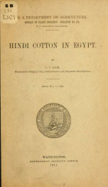 Hindi cotton in Egypt_cover