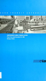 Chicago Transit Authority comprehensive annual financial report, fiscal year ended December 29, 1990_cover