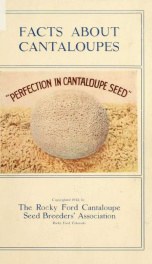 The facts about cantaloupes;_cover