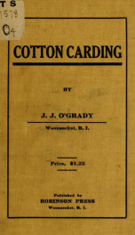 Cotton carding_cover