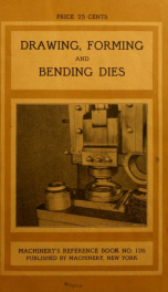 Drawing, forming and bending dies_cover