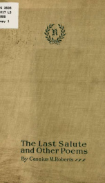 The last salute, and other poems_cover