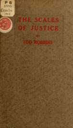 The scales of justice, and other poems_cover