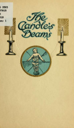 The candle's beams, a book of poems for children_cover