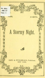 A stormy night : a comedy in one act_cover